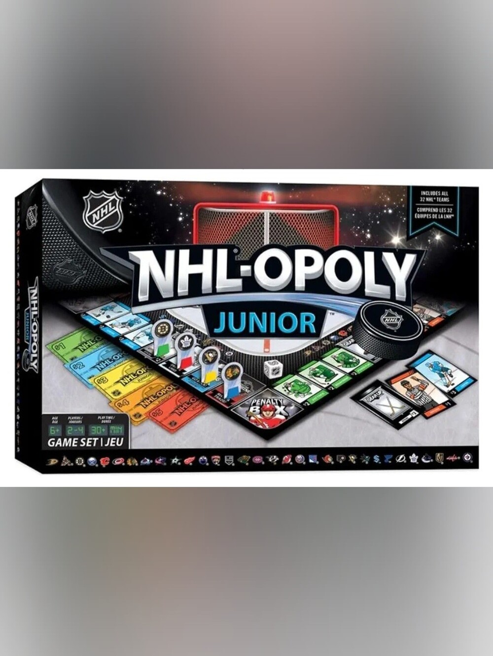MasterPieces Kids & Family Board Games - NHL League Opoly Junior